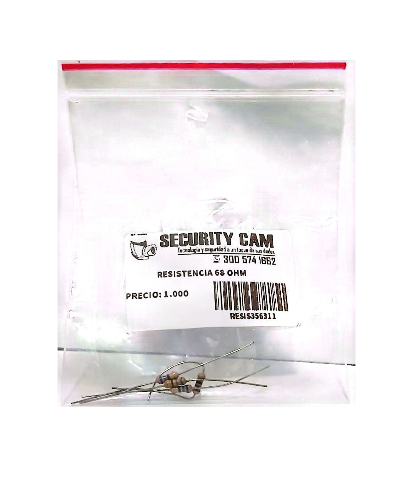 RESISTENCIA 68 OHM